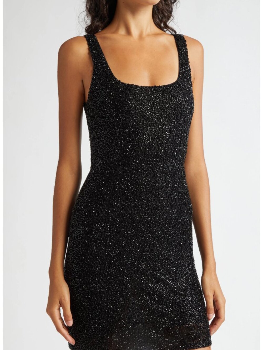 Inori Beaded Mesh Minidress